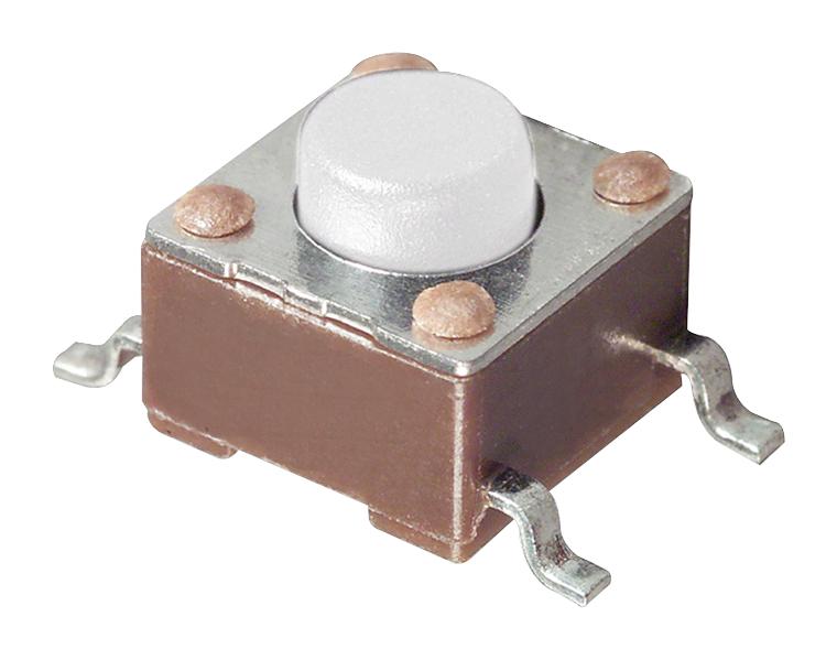 Alcoswitch / Te Connectivity Fsm4Jsmaatr Tactile Switch, 0.05A, 24Vdc, 260Gf, Smd