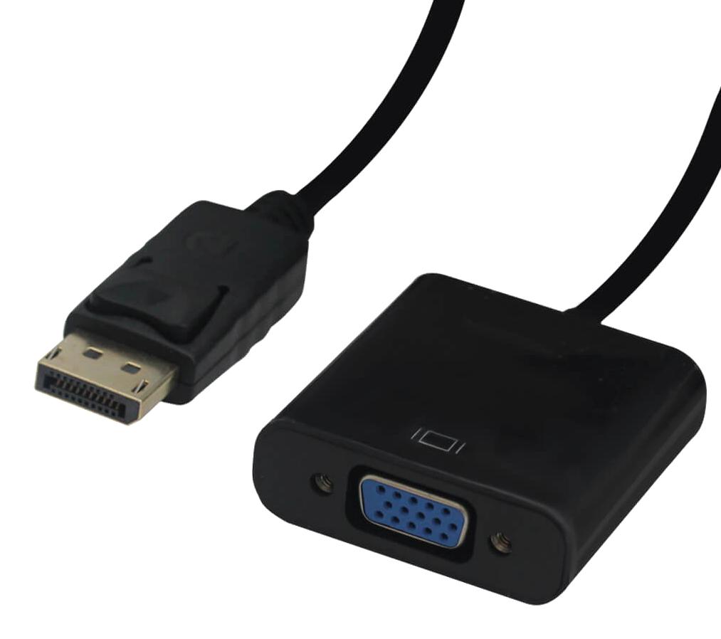 Videk 2409Ev Displayport Plug To Vga Socket Adaptor