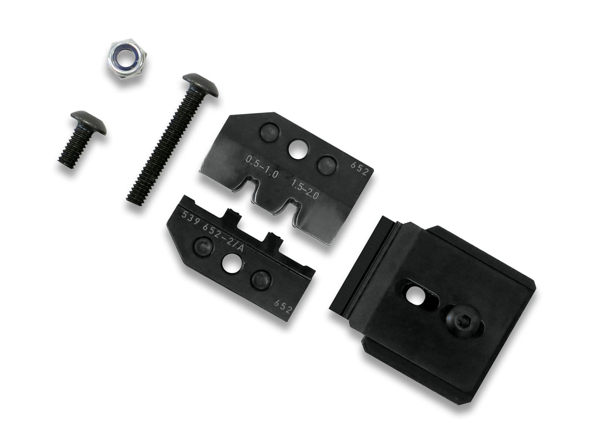 Amp Connectors / Te Connectivity 539652-2 Crimp Tool Dies, Rectangular Contacts