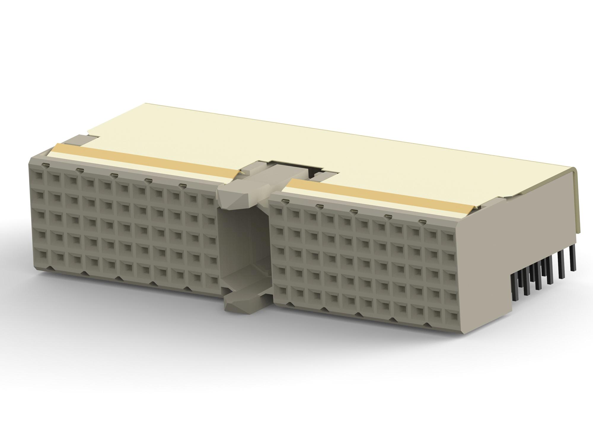 Amp Connectors / Te Connectivity 352068-1 Backplane Conn, Rcpt, 5R/110Pos, 2mm