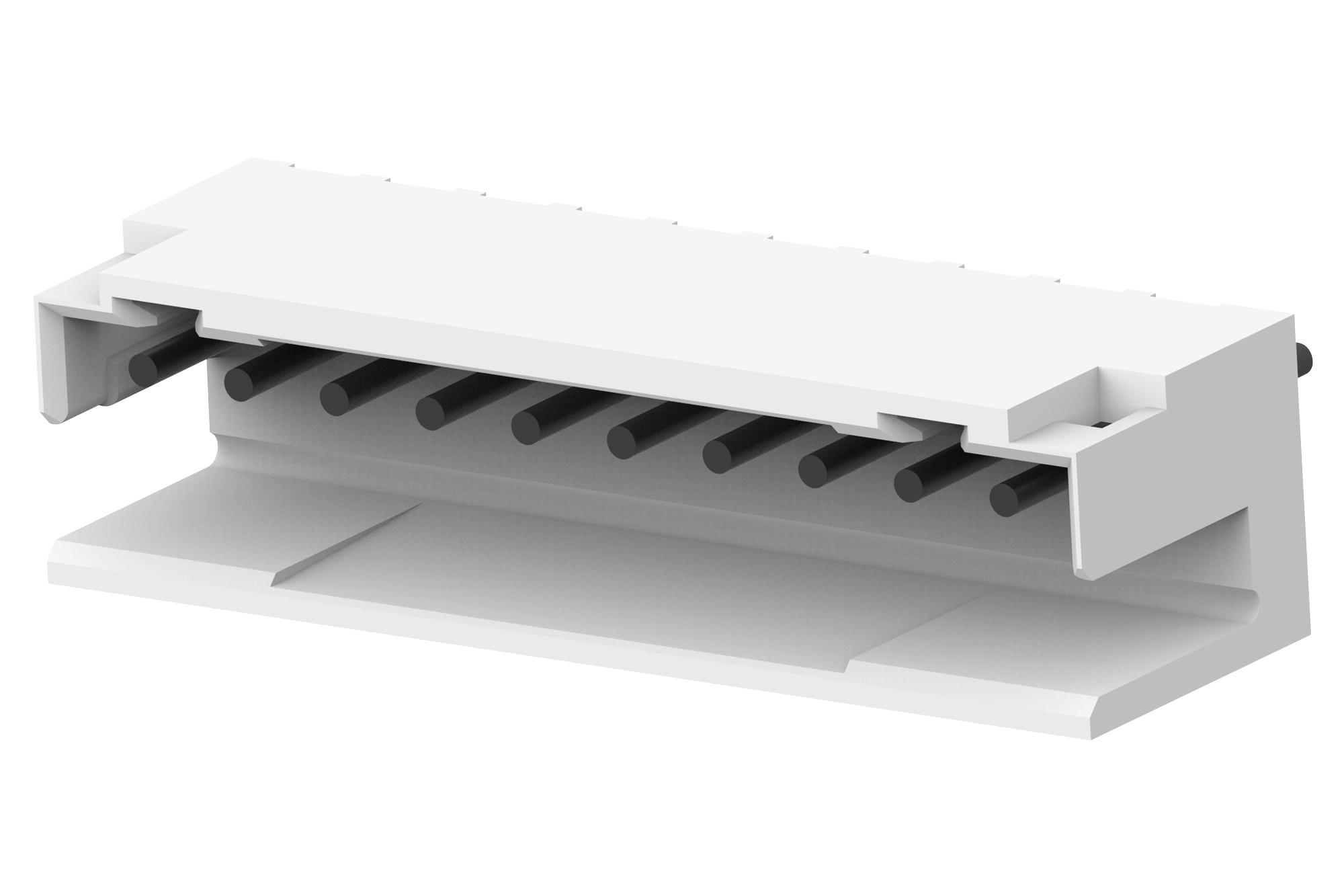 Amp Connectors / Te Connectivity 1-292132-0 Wtb Conn, Header, 10Pos, 1Row, 2mm