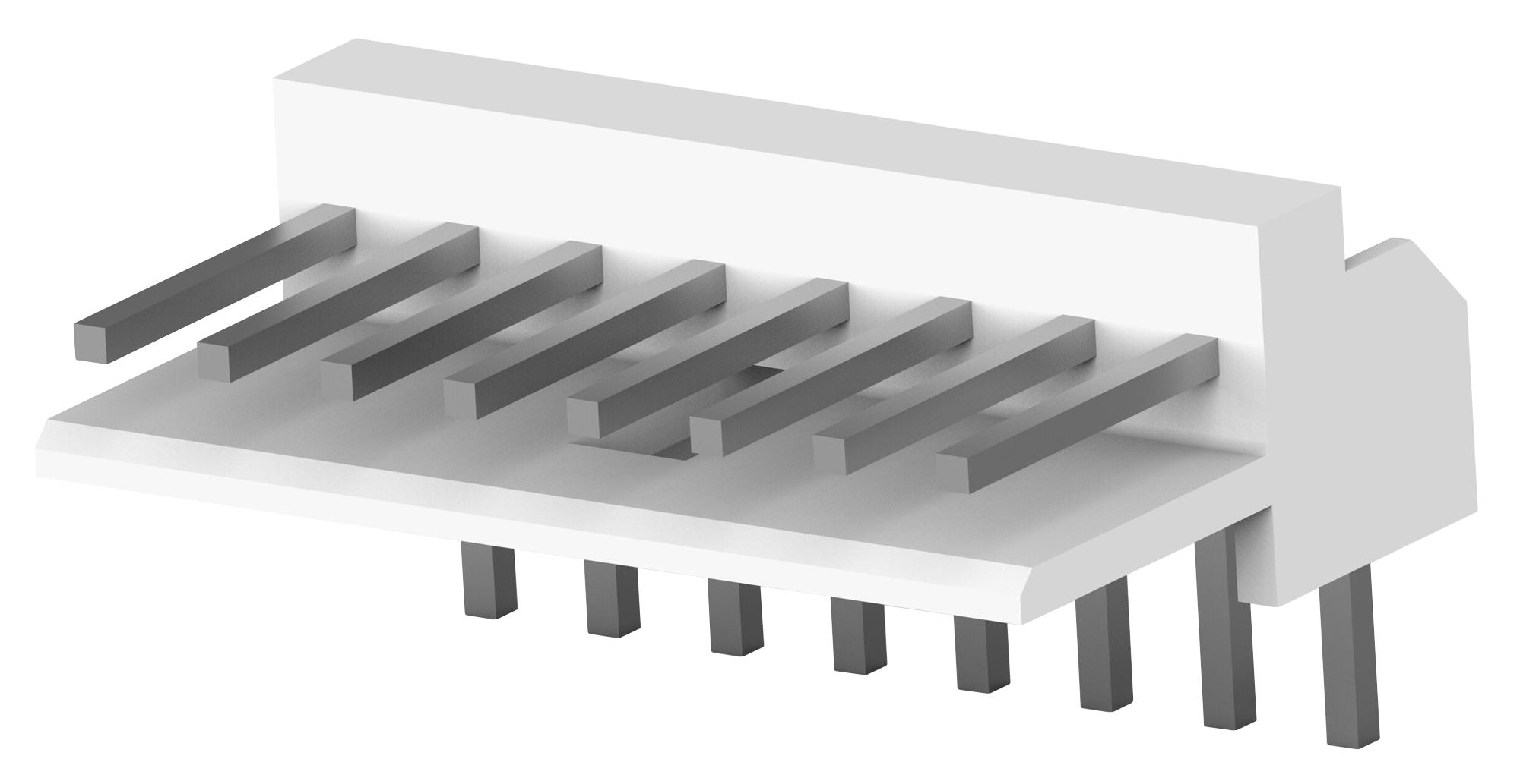 Amp Connectors / Te Connectivity 171826-8 Wtb Conn, R/a Header, 8Pos, 1Row, 2.5mm