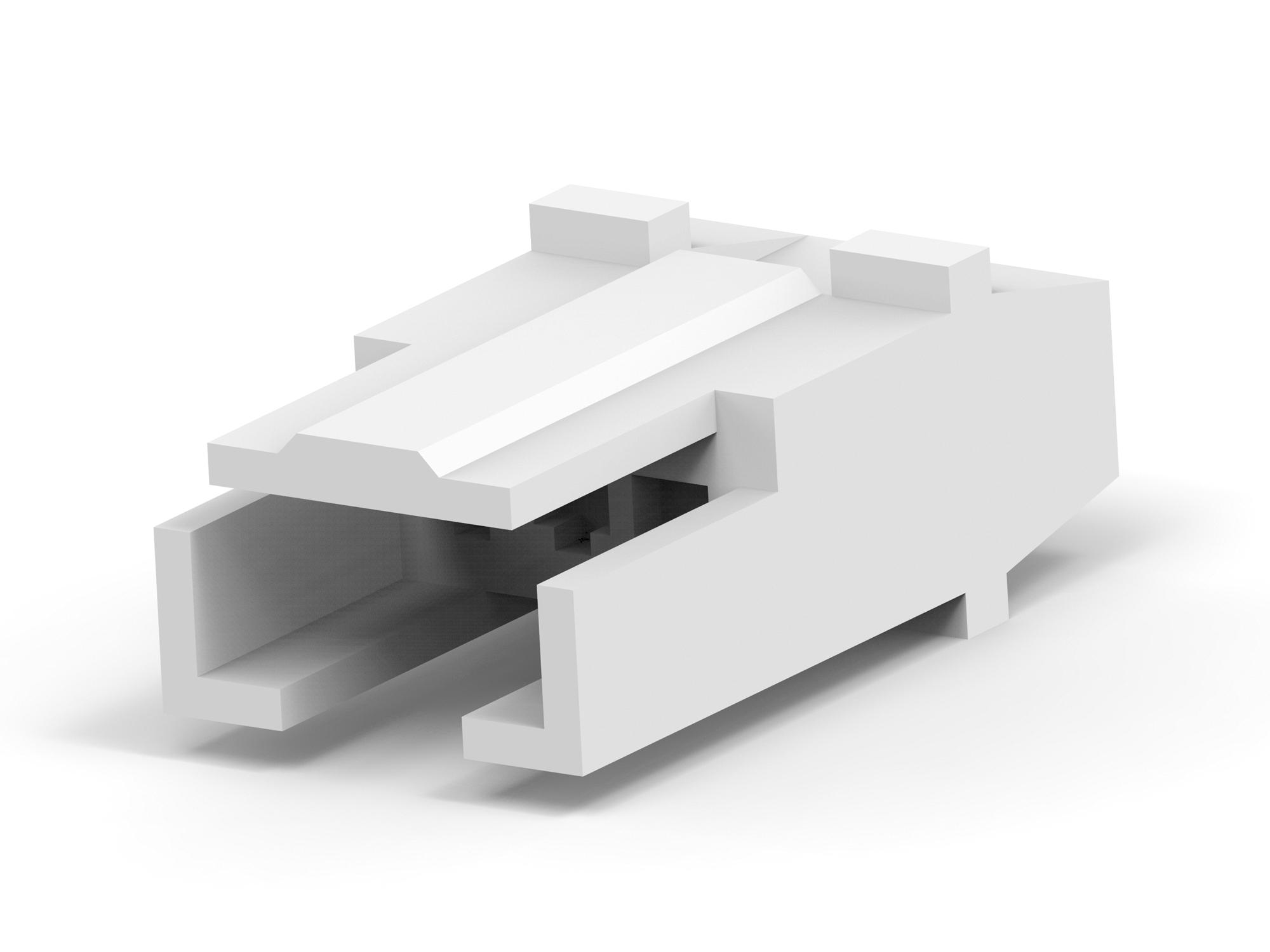 Amp Connectors / Te Connectivity 172211-3 Wtb Housing, Header, 3Pos, 1Row, 2.5mm