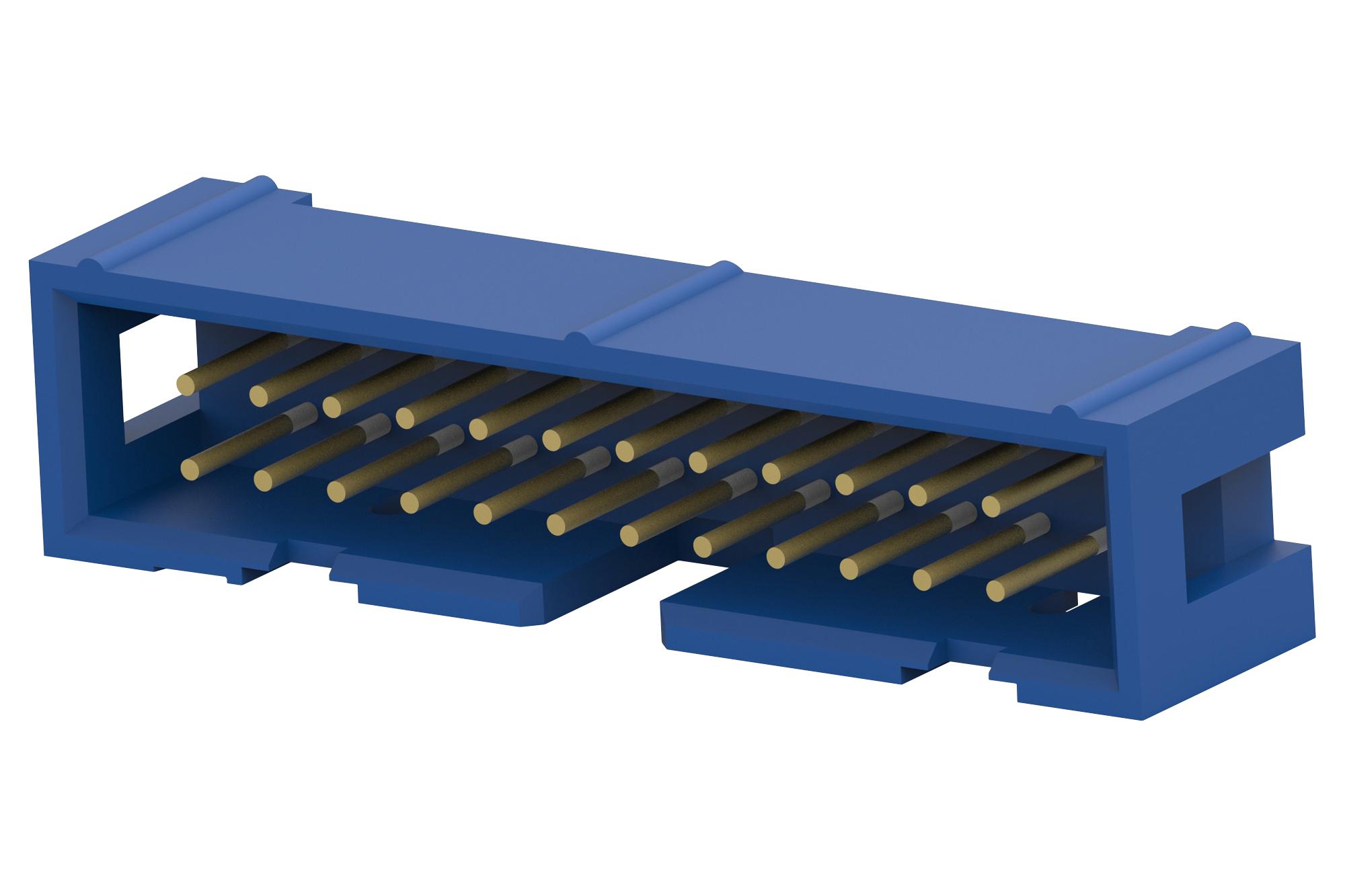 Amp Connectors / Te Connectivity 2-1761603-8 Connector, Header, 24Pos, 2Rows, 2.54mm