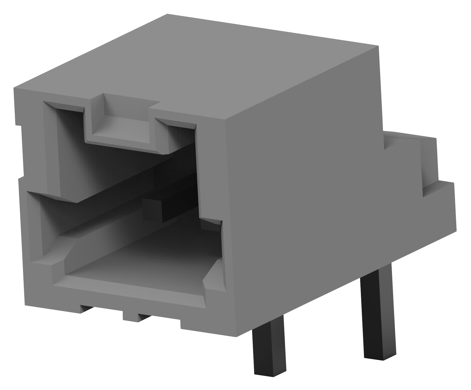 Amp Connectors / Te Connectivity 292206-2 Connector, Header, 2Pos, 1Rows, 1.5mm