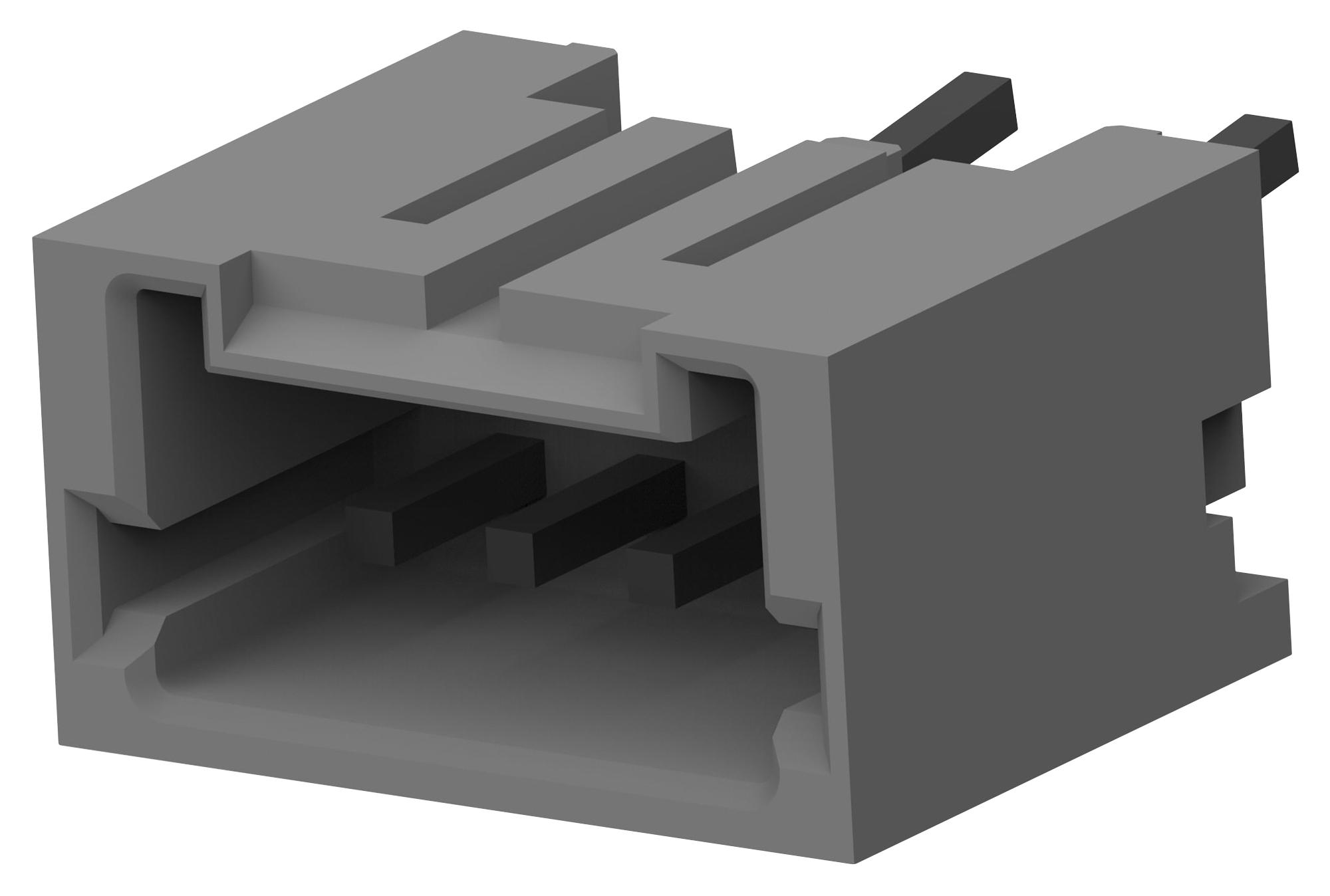 Amp Connectors / Te Connectivity 292207-4 Connector, Header, 4Pos, 1Rows, 1.5mm