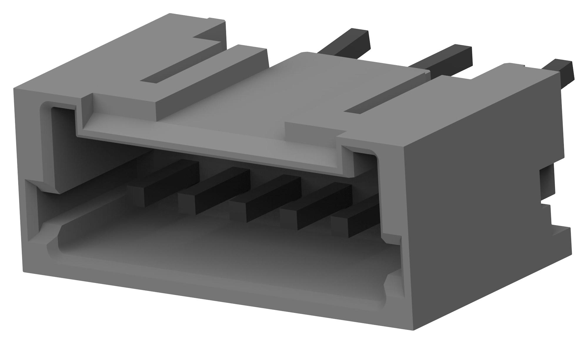 Amp Connectors / Te Connectivity 292207-6 Connector, Header, 6Pos, 1Rows, 1.5mm