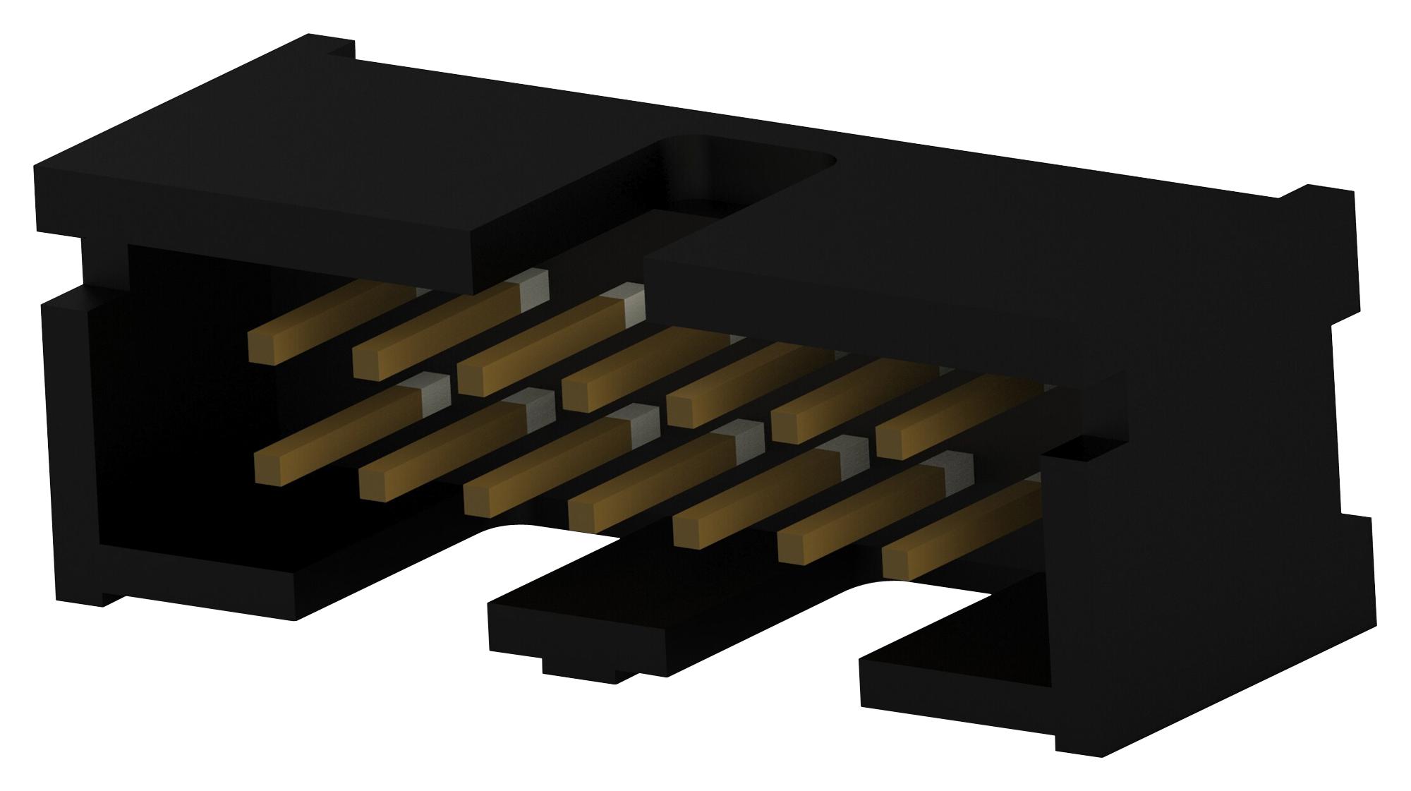 Amp Connectors / Te Connectivity 5103310-2 Connector, Header, 14Pos, 2Rows, 2.54mm