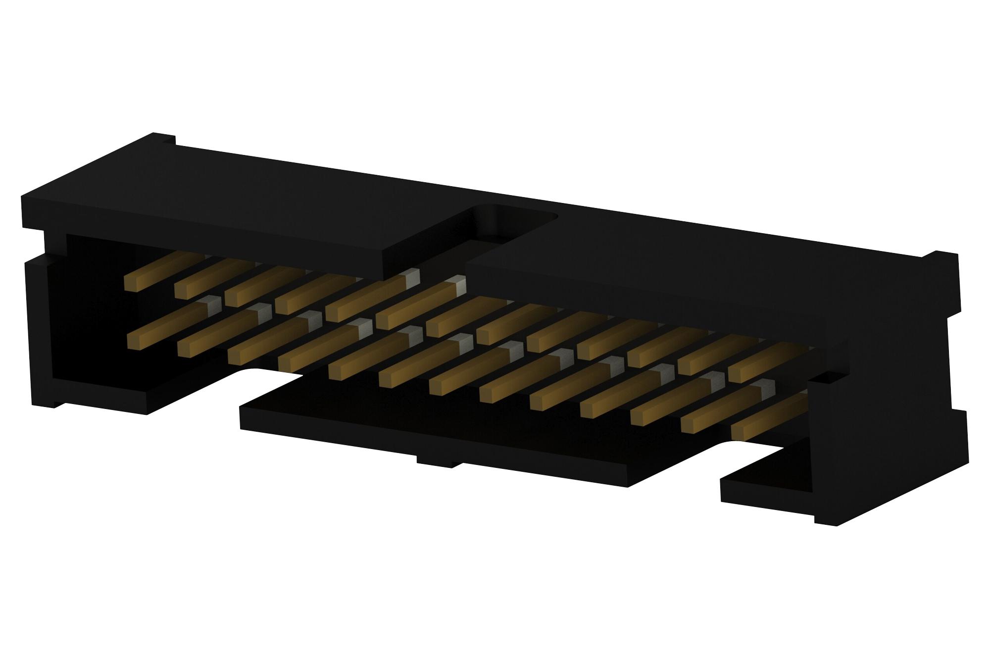 Amp Connectors / Te Connectivity 5103310-6 Connector, Header, 26Pos, 2Rows, 2.54mm