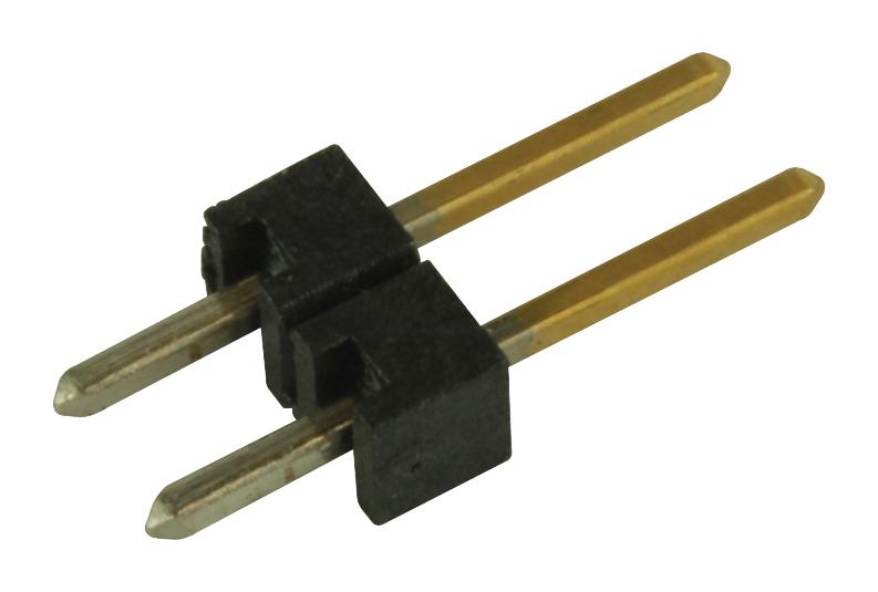 Amp Connectors / Te Connectivity 5-146285-2 Connector, Header, 2Pos, 1Rows, 2.54mm