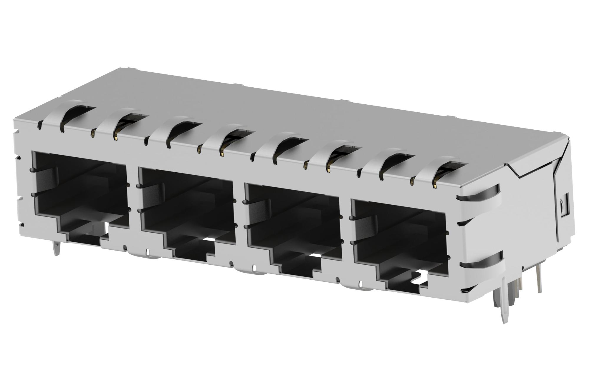 Amp Connectors / Te Connectivity 6339167-2 Rj45 Connector, Jack, 8P8C, 4Port, Cat5