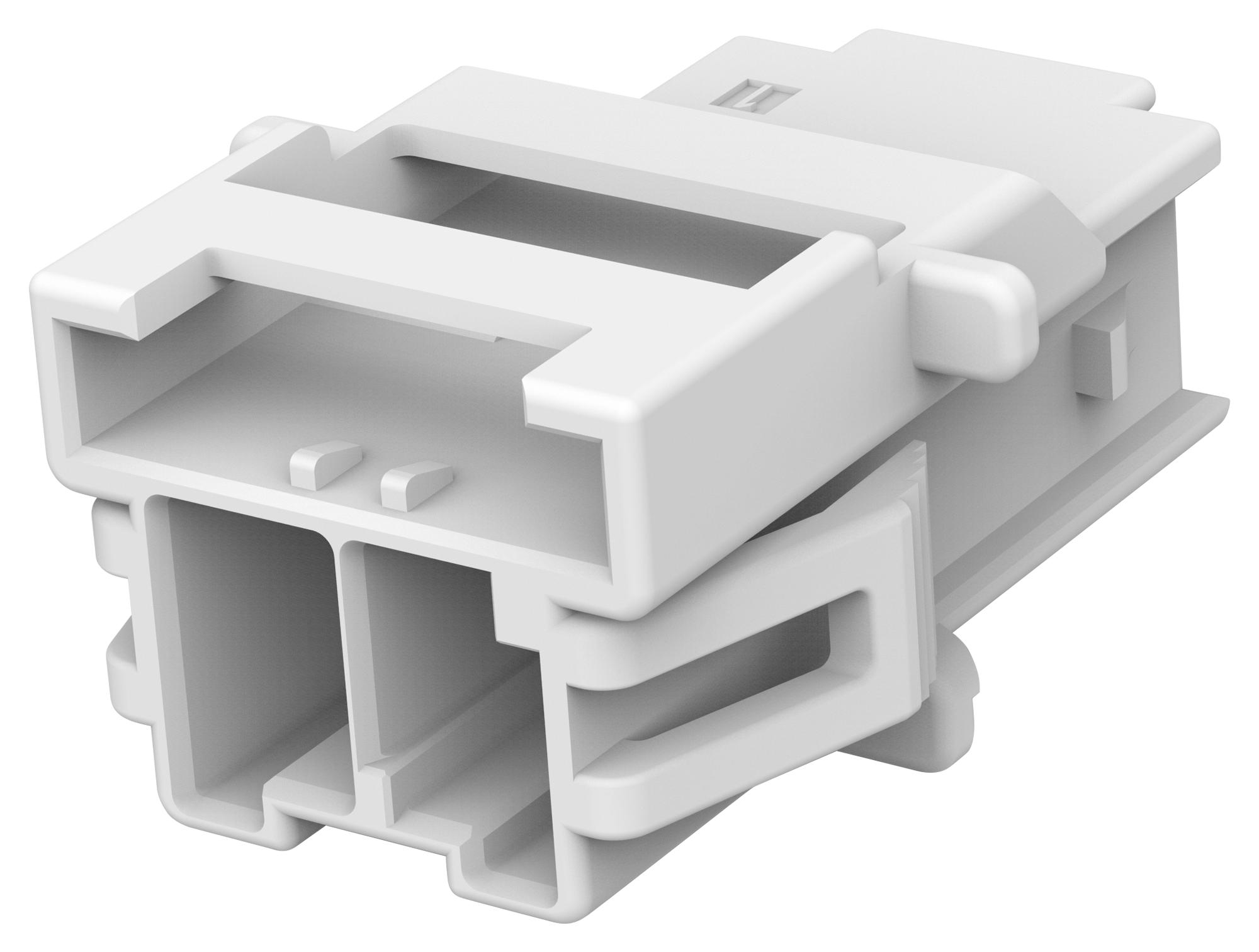 Te Connectivity 1-1971772-2 Connector Housing, Rcpt, 2Pos, 6mm