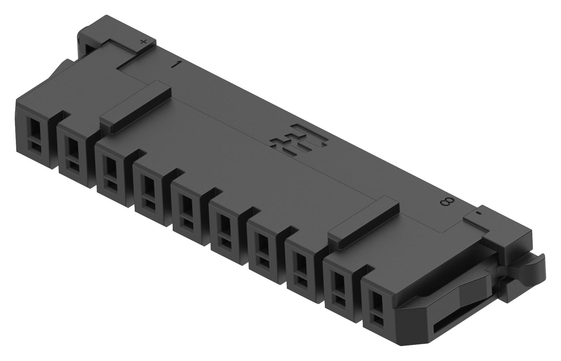 Te Connectivity 1971150-1 Connector Housing, Rcpt, 10Pos, 3.5mm