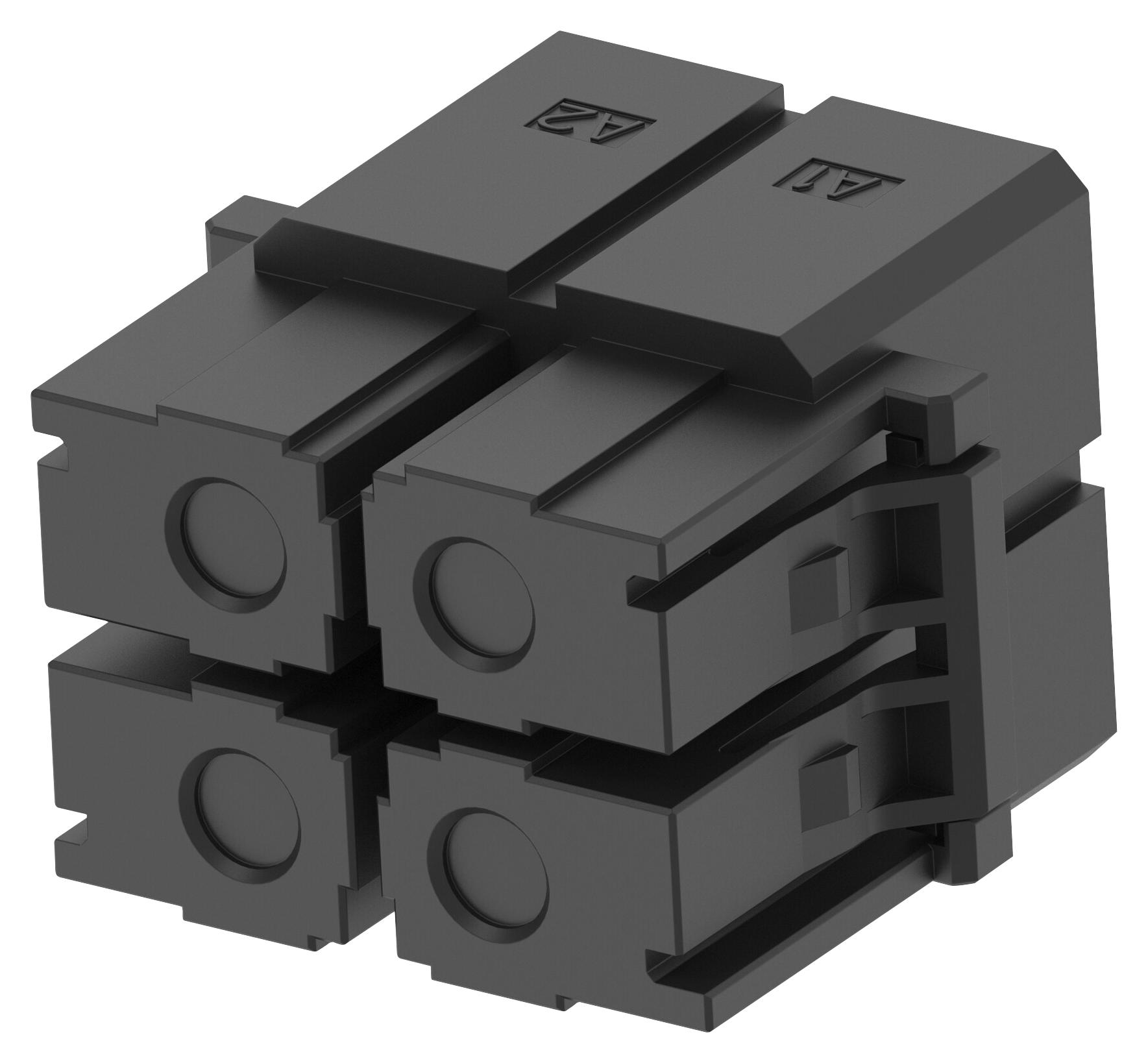 Te Connectivity 2134055-1 Connector Housing, Rcpt, 4Pos, 16mm