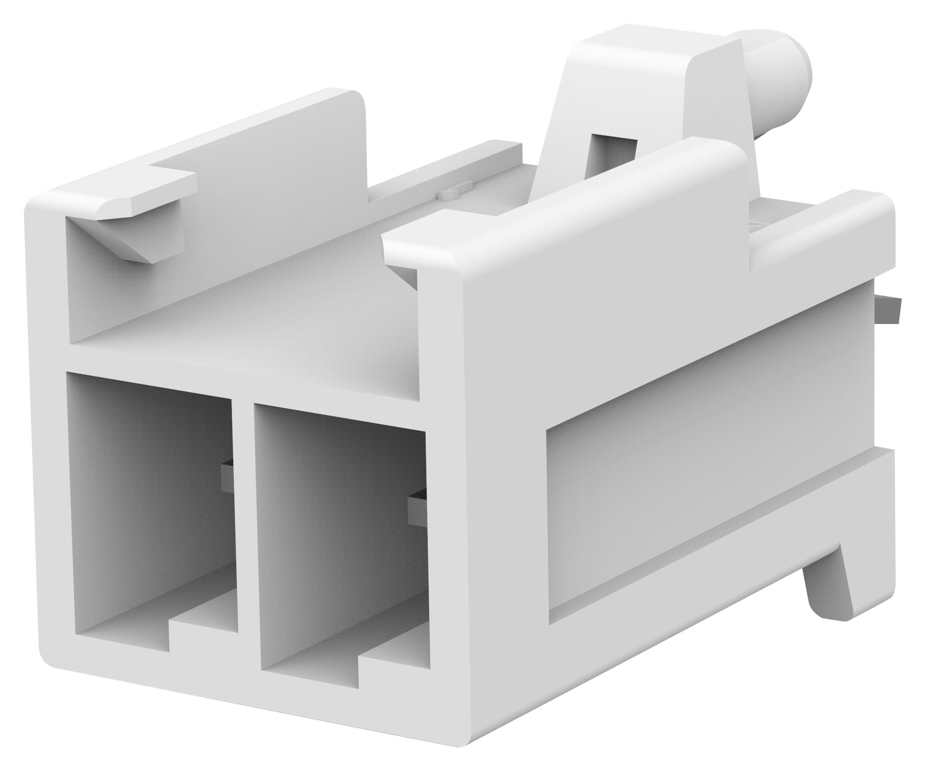 Amp Connectors / Te Connectivity 179838-1 Connector, Header, 2Pos, 3.96mm, Pcb