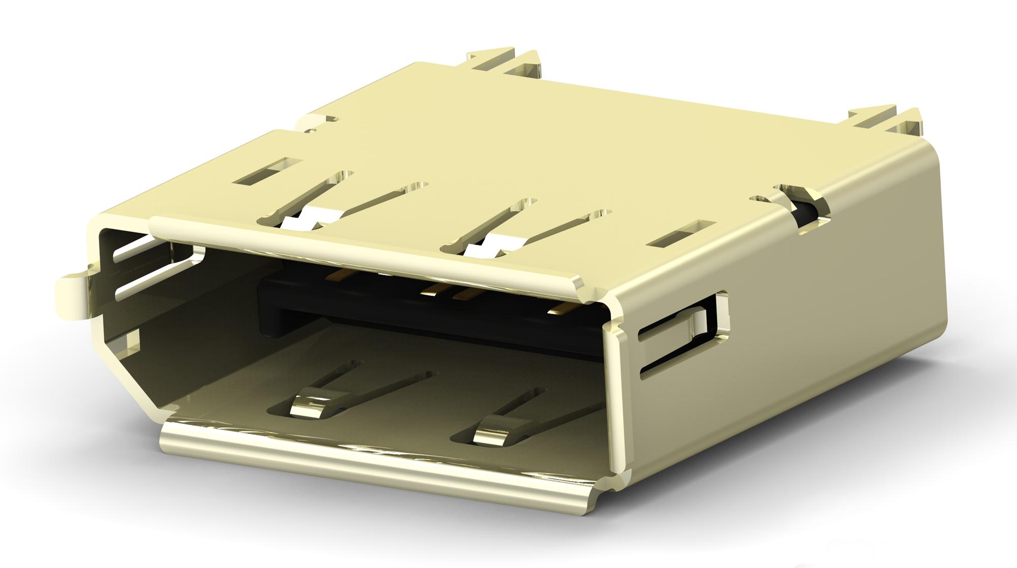 Te Connectivity 2041441-1 Digital Audio Connector, 20P, Pcb Mount