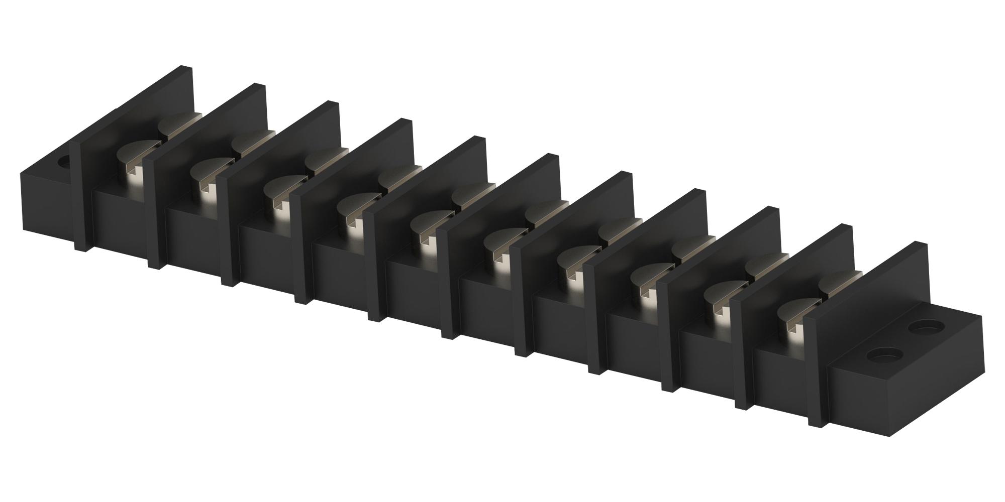 Buchanan / Te Connectivity 1-1546306-0 Terminal Block, Barrier, 10Pos, 12Awg