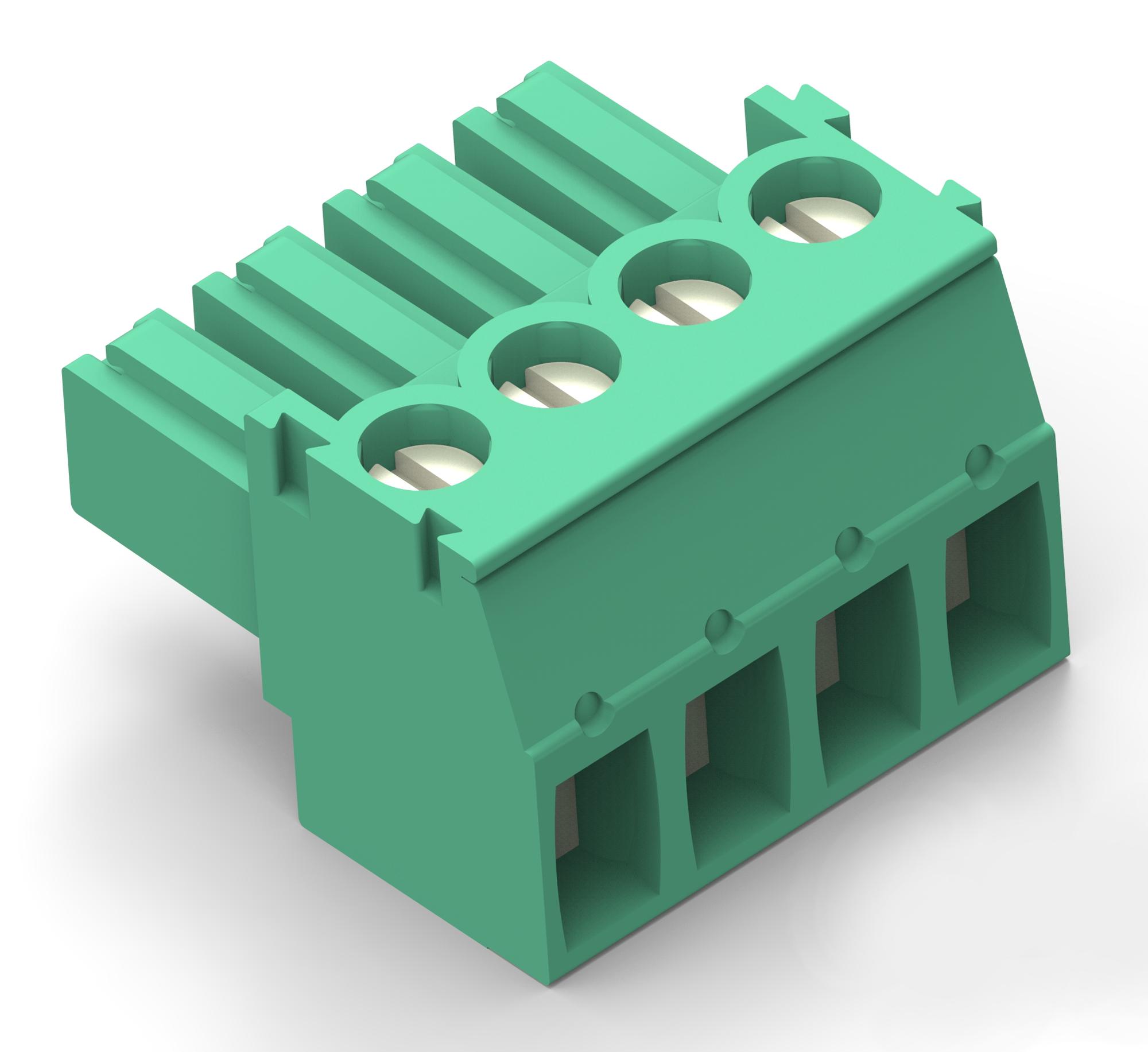 Te Connectivity 1986371-2 Terminal Block, Pluggable, 2Pos, 14Awg