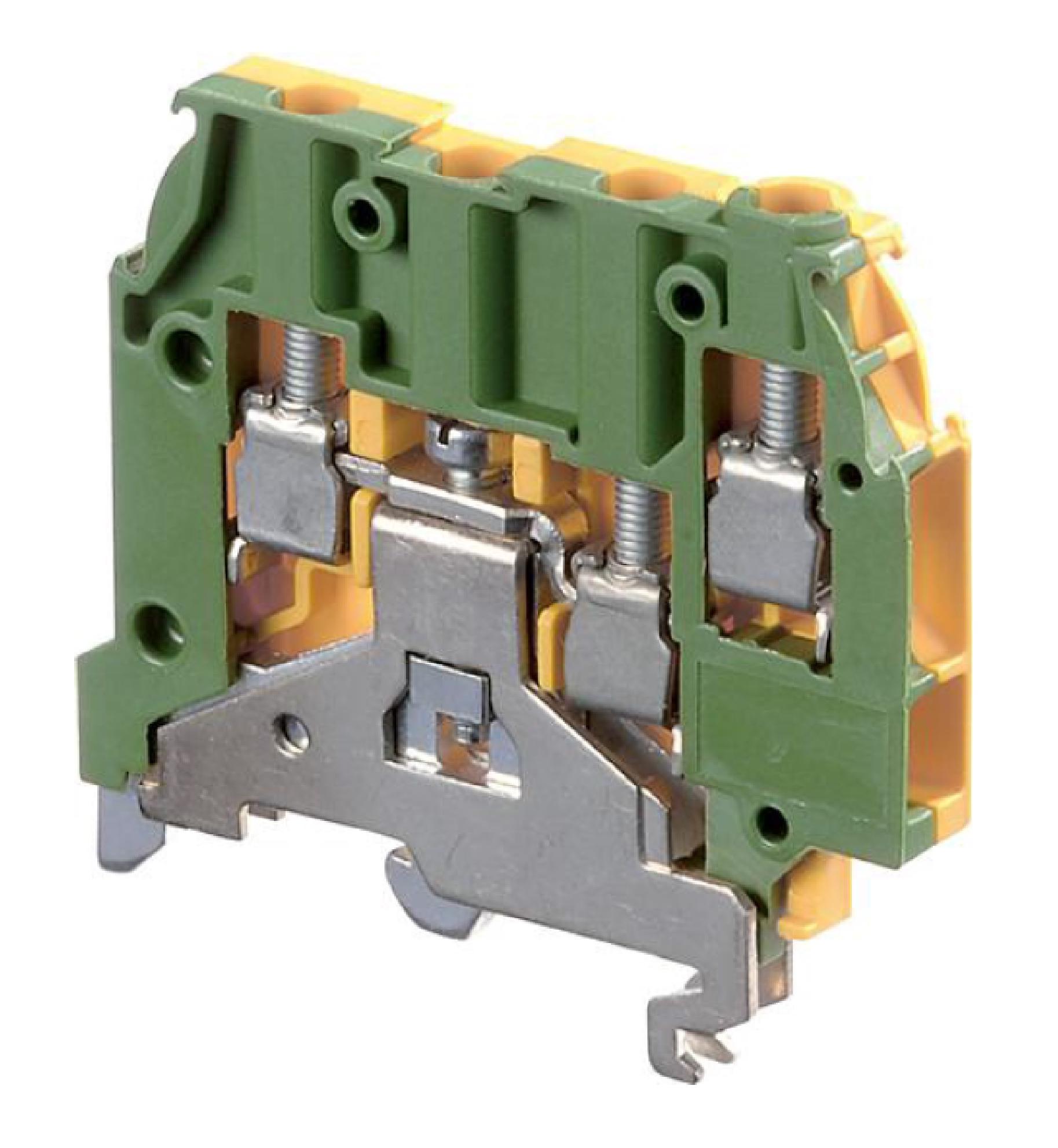 Entrelec TE Connectivity 1Sna195637R1200 Terminal Block, Din Rail, 4Pos, 12Awg