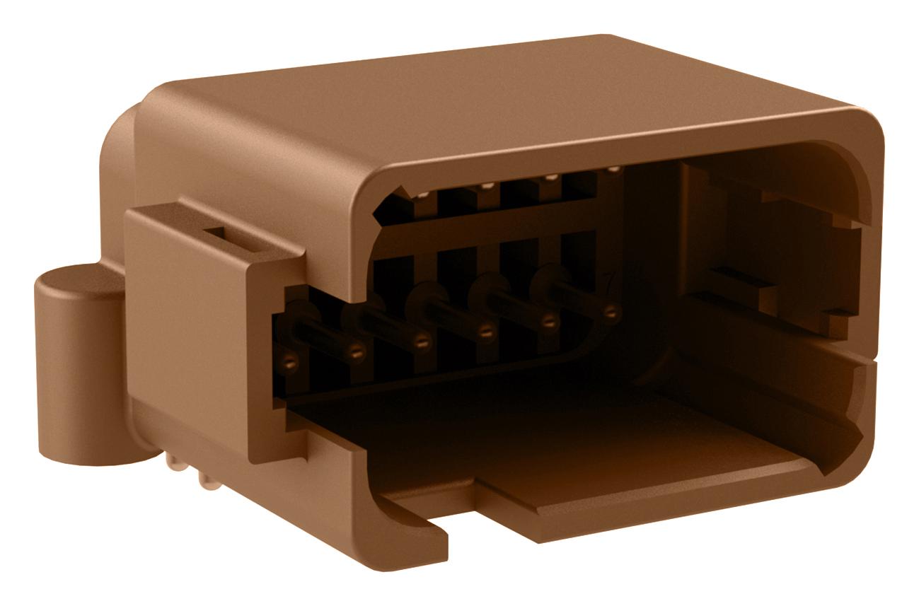 Amphenol Sine/tuchel Atf13-12Pd-Bm13 Automotive Connector, R/a, Rcpt, 12Pos