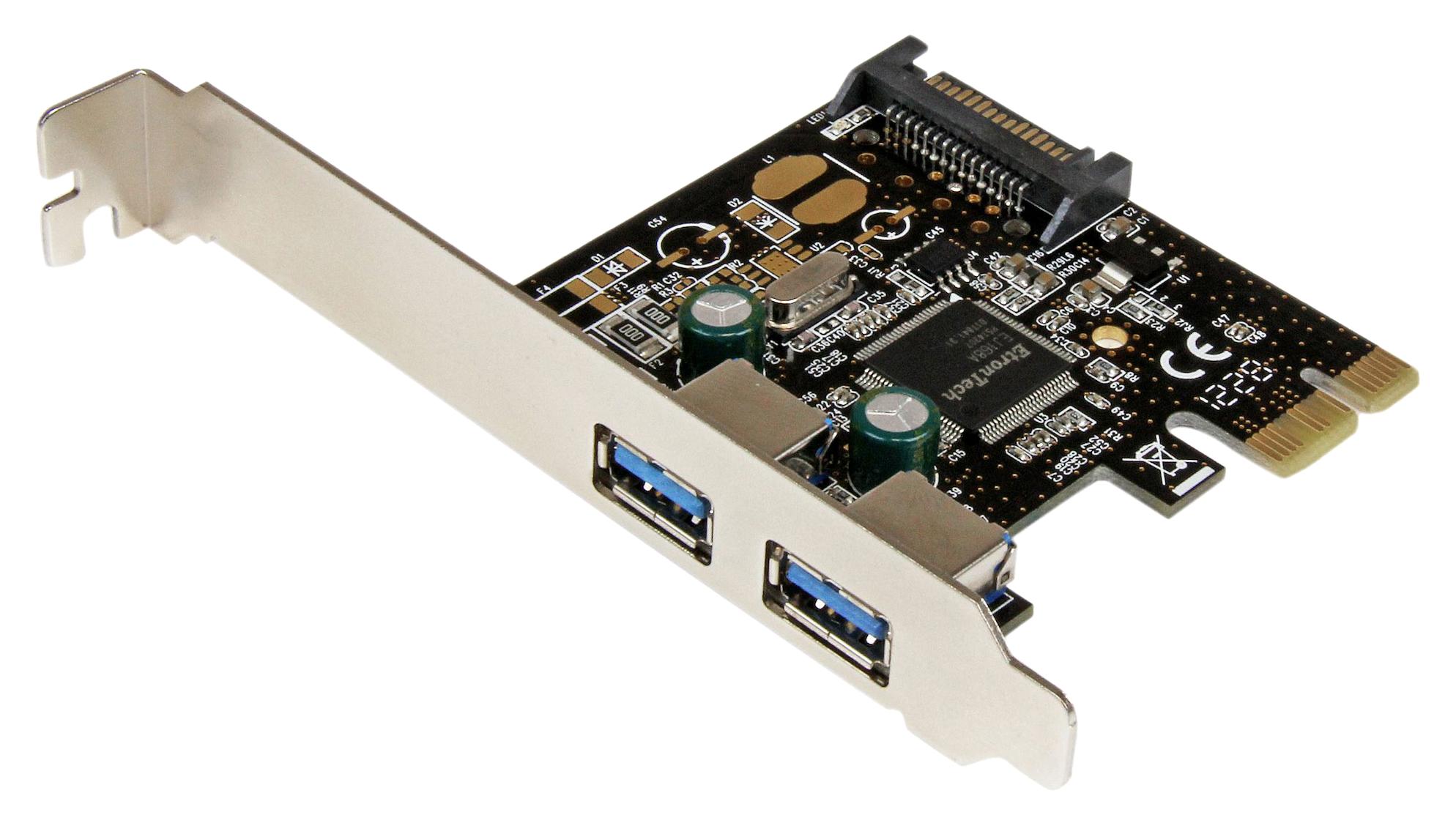 Startech Pexusb3S23 Controller Card, 2 Port Pcie Usb3.0