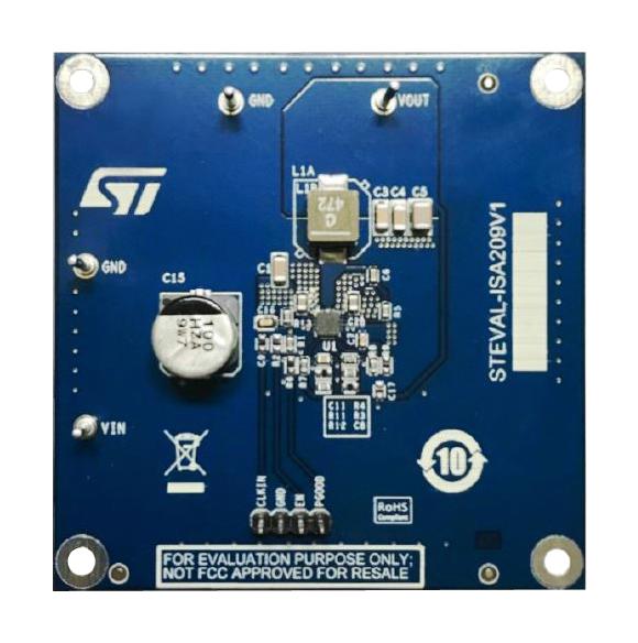 STMicroelectronics Steval-Isa209V1 Eavl Brd, Sync Buck Switching Regulator