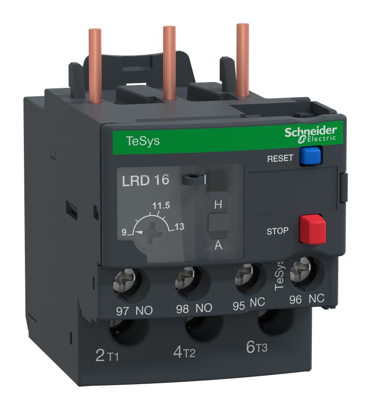 Schneider Electric Lrd16L Electronic Overload Controller, 9A-13A