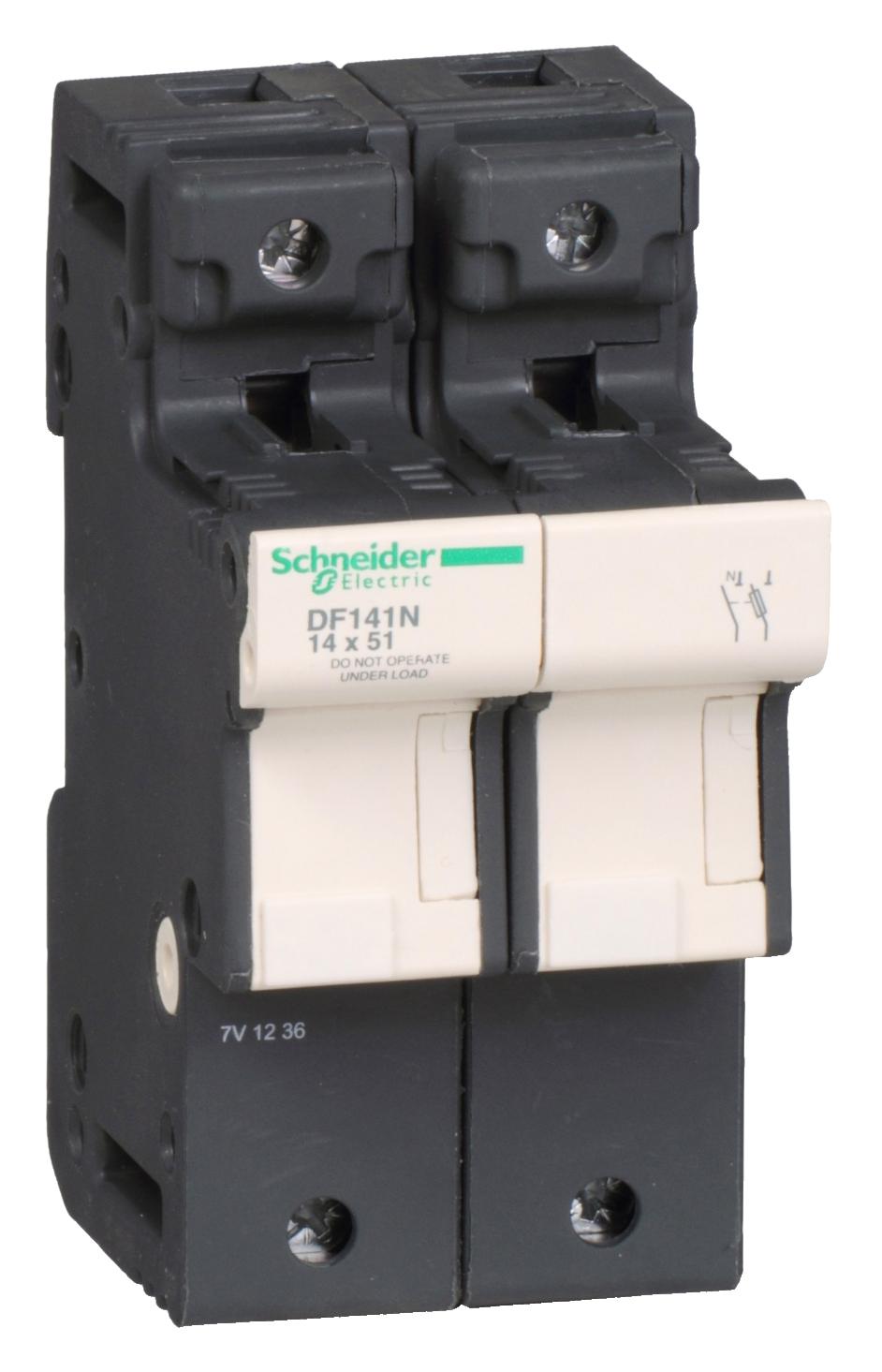 Schneider Electric Df141N Fuse Holder 1P N 50A For Fuse 14