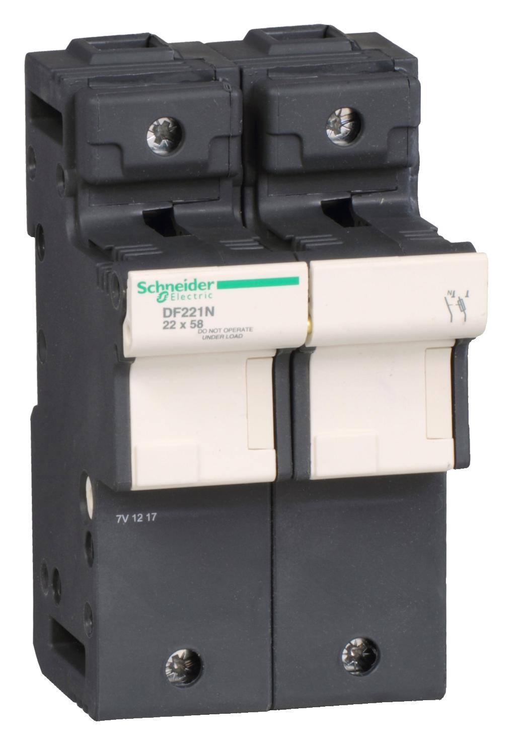 Schneider Electric Df221N Fuse Holder 1P N 125A For Fuse 22