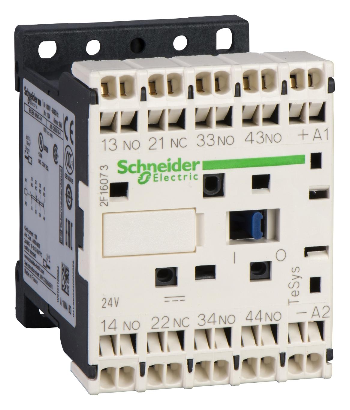 Schneider Electric Ca2Kn223F7 Control Relay 2 No 2Nc Spring Terminal 1