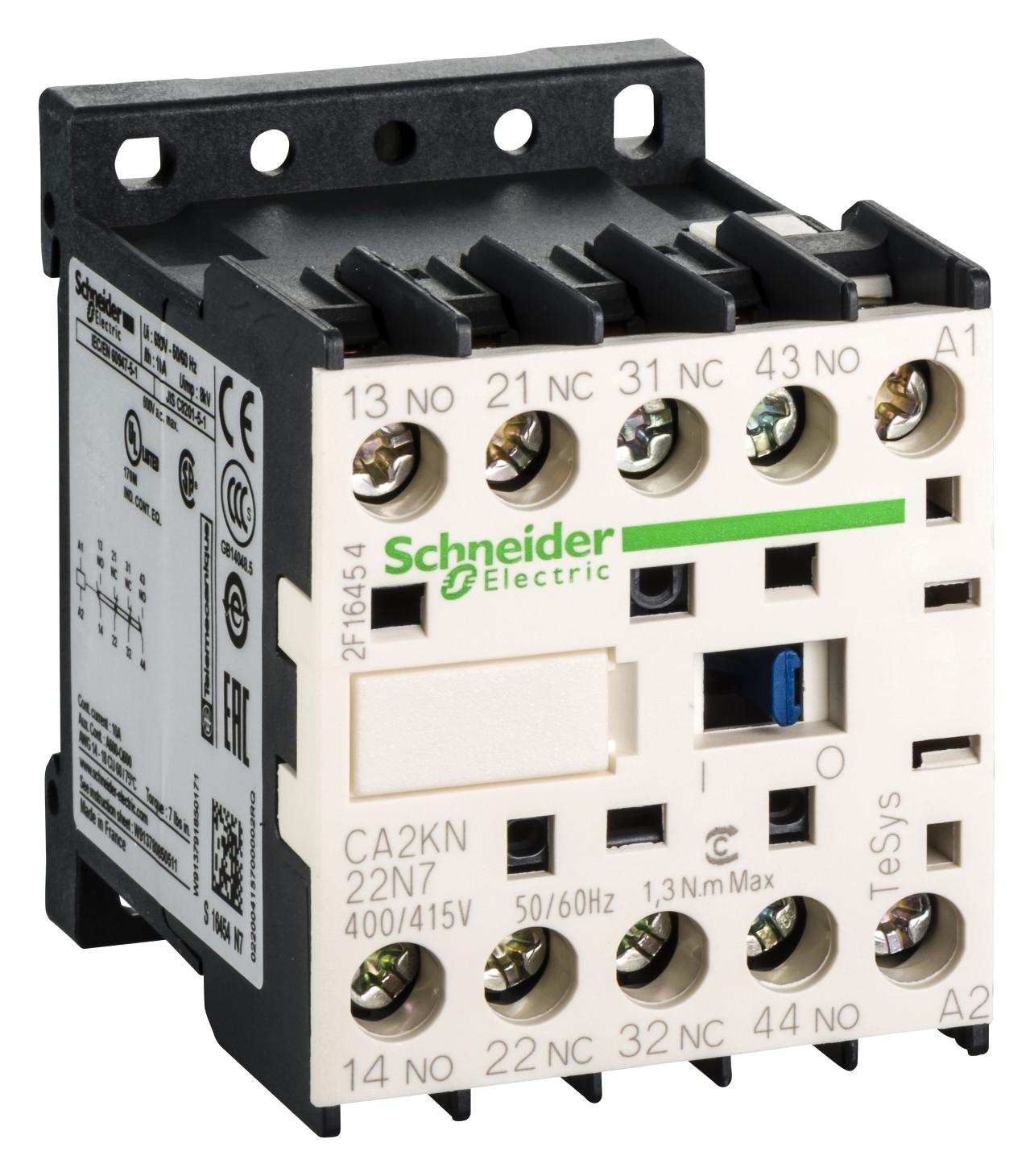 Schneider Electric Ca2Kn22N7 Control Relay 2No 2Nc Contacts