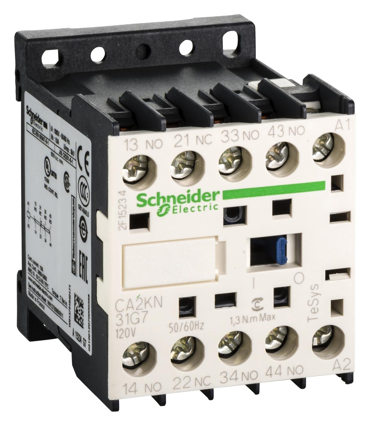 Schneider Electric Ca2Kn31G7 Control Relay 3No 1Nc Contacts