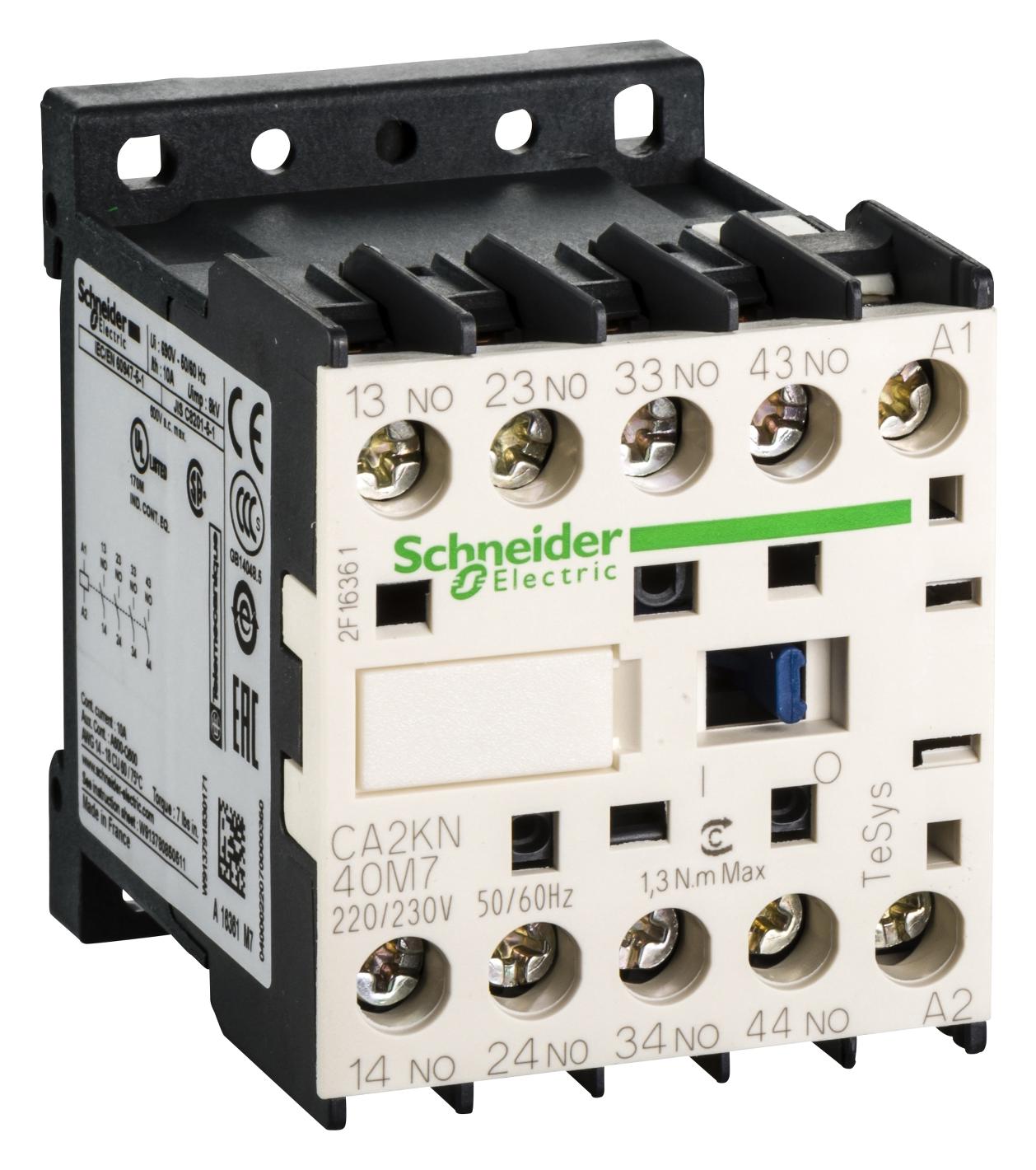 Schneider Electric Ca2Kn40M7 Control Relay 4No Contacts