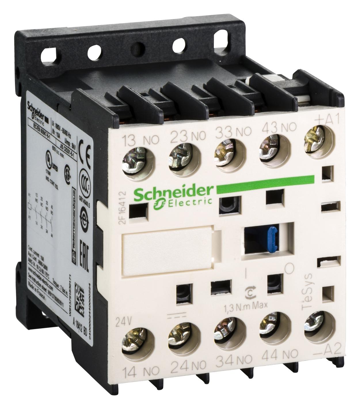 Schneider Electric Ca3Kn22Cd Control Relay 2No 2Nc Contacts