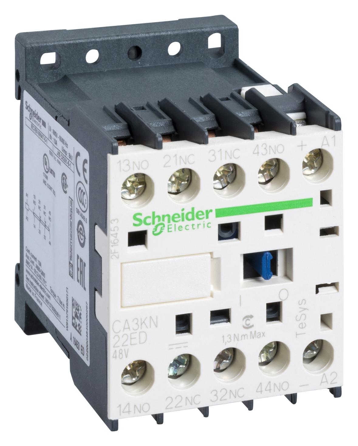 Schneider Electric Ca3Kn22Ed Control Relay 2No 2Nc Contacts