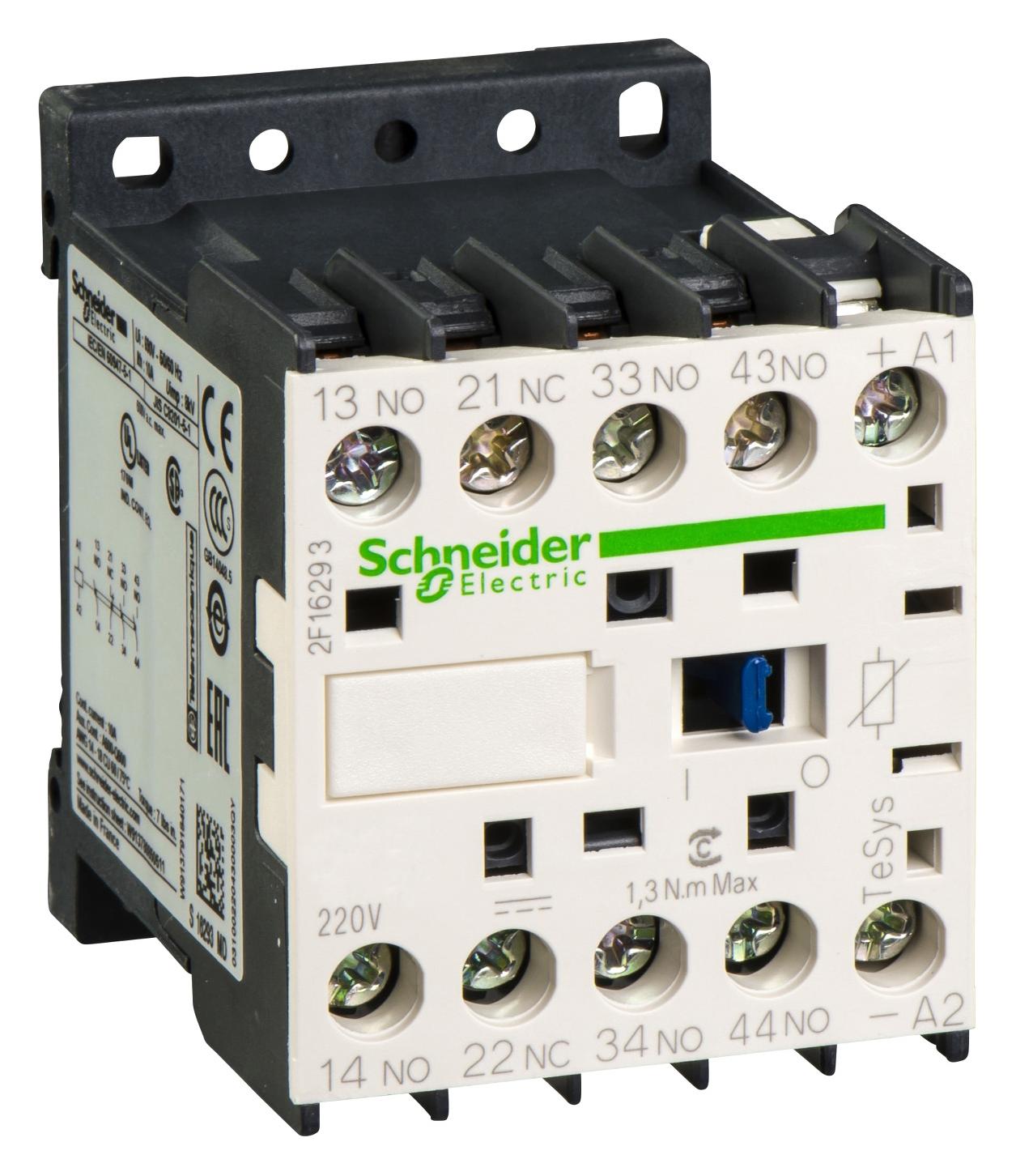 Schneider Electric Ca3Kn40Md3 Control Relay 4No Contacts