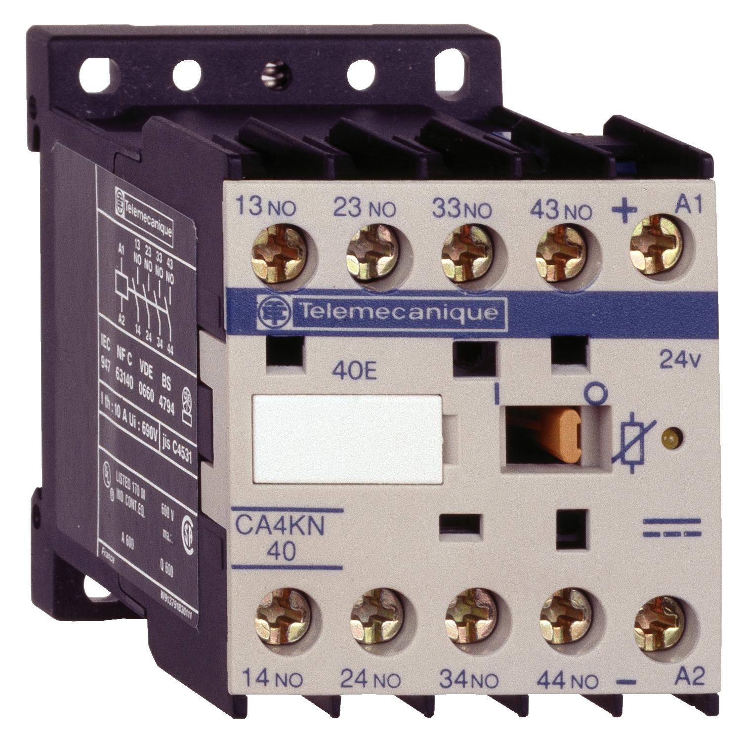 Schneider Electric Ca4Kn31Jw3 Control Relay 3No 1Nc Contacts