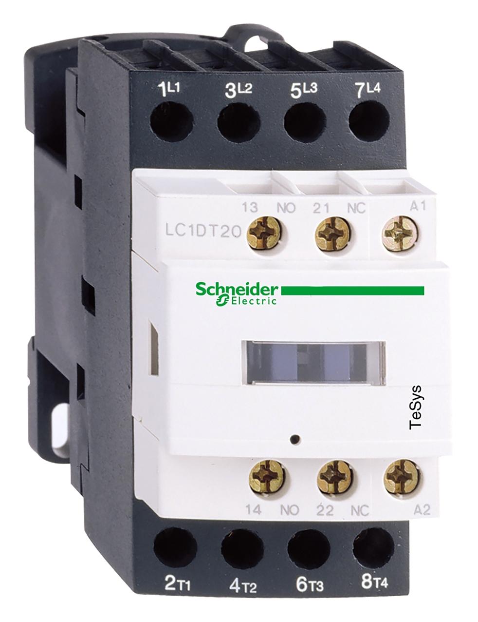 Schneider Electric Lc1D0986U7 Cont20A4Pl 2No+2Nc240V50/60Hzlugtm