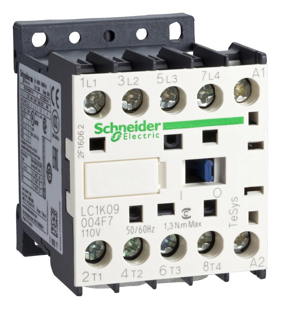 Schneider Electric Lc1K12004B7 Contactor-4No 20A Ac1 Poles