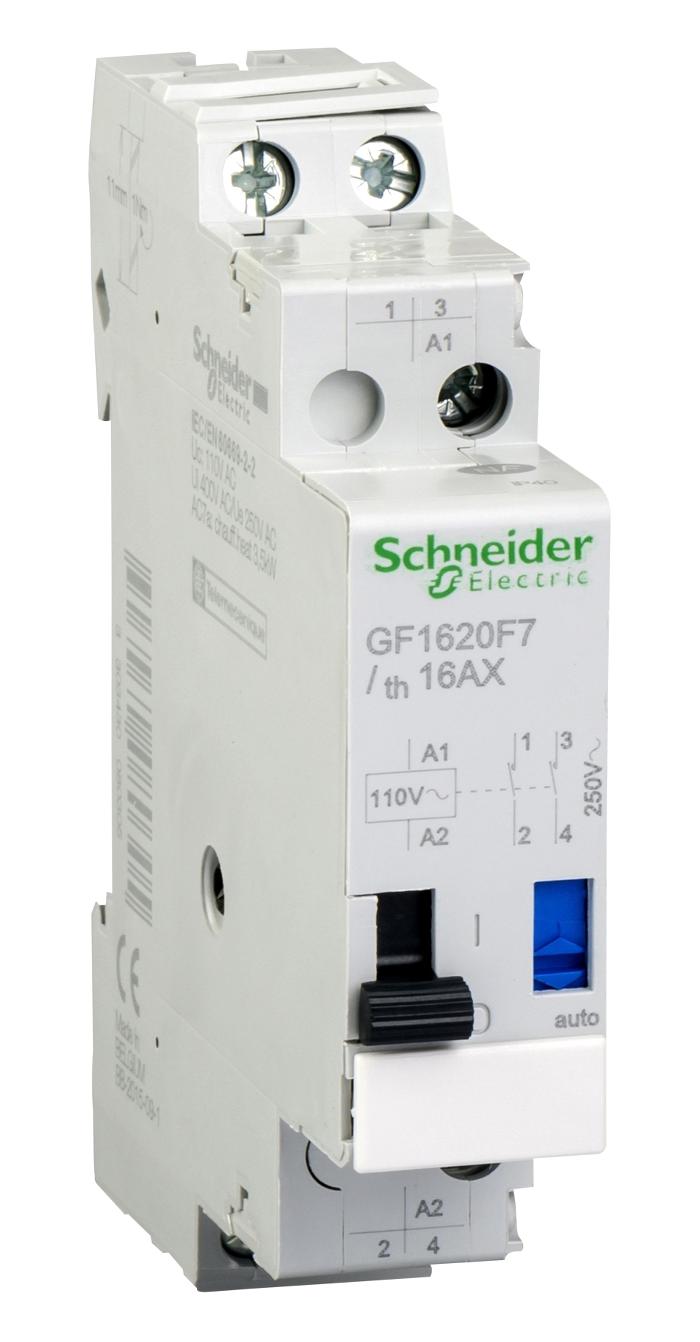 Schneider Electric Gf1620F7 Impulse Relay 2No 16A Poles