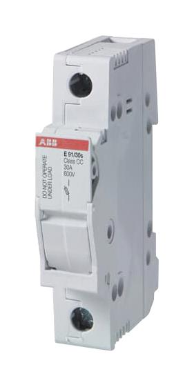 Abb E91/32 Din Rail Fuse Holder, 1P, 32A, 600V