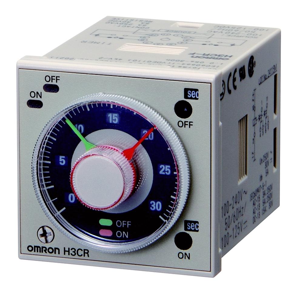 H3CR-F 100-240VAC/100-125VDC Omron Industrial Automation, Analogue ...