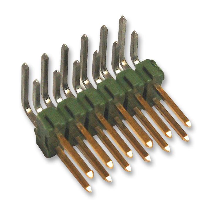 Amp Connectors / Te Connectivity 2-826634-0 Wtb Conn, R/a Header, 20Pos, 2Row/2.54mm