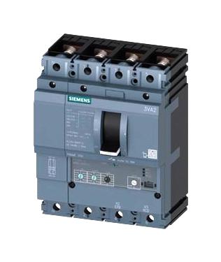 Siemens 3Va2225-5Hl42-0Ah0 Electronic Ckt Breaker, 4P, 250A, 690V