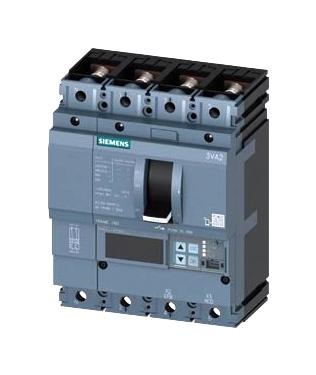 Siemens 3Va2125-5Hk42-0Aa0 Electronic Ckt Breaker, 4P, 250A, 690V