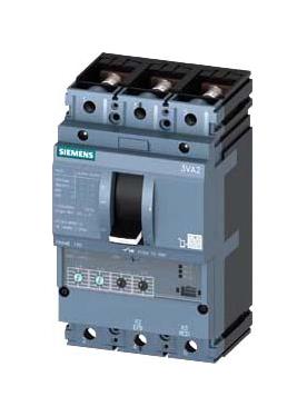 Siemens 3Va2110-5Hl36-0Aa0 Electronic Ckt Breaker, 3P, 100A, 690V