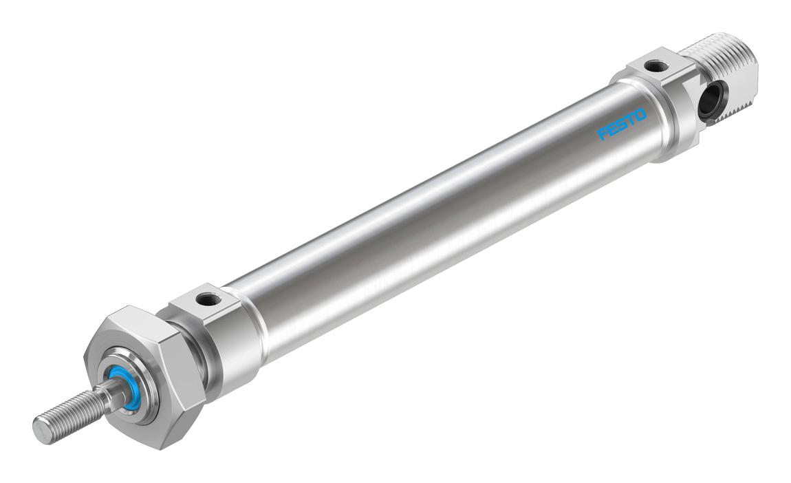 Festo Dsnu-16-80-Ppv-A Cylinder, Dbl Acting, 16mm, 10Bar, 80mm