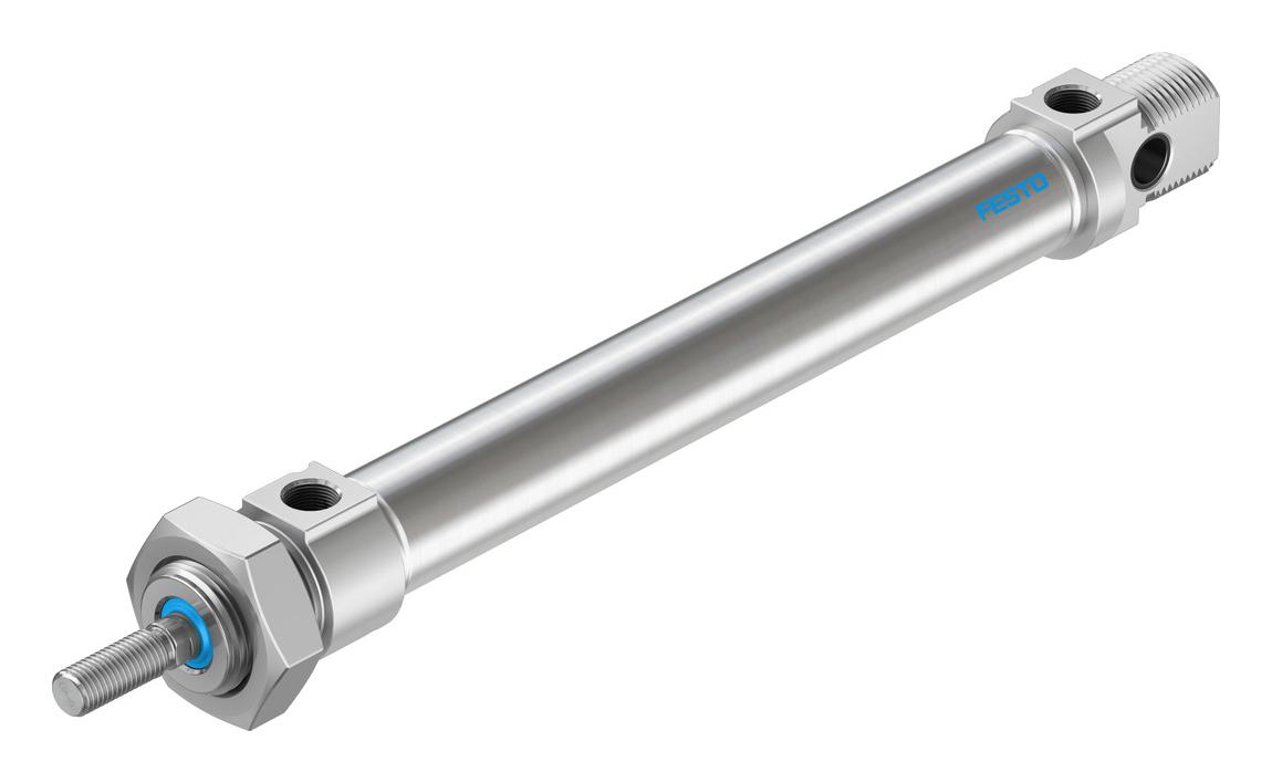 Festo Dsnu-20-125-Ppv-A Cylinder, Dbl Acting, 20mm, 10Bar, 125mm