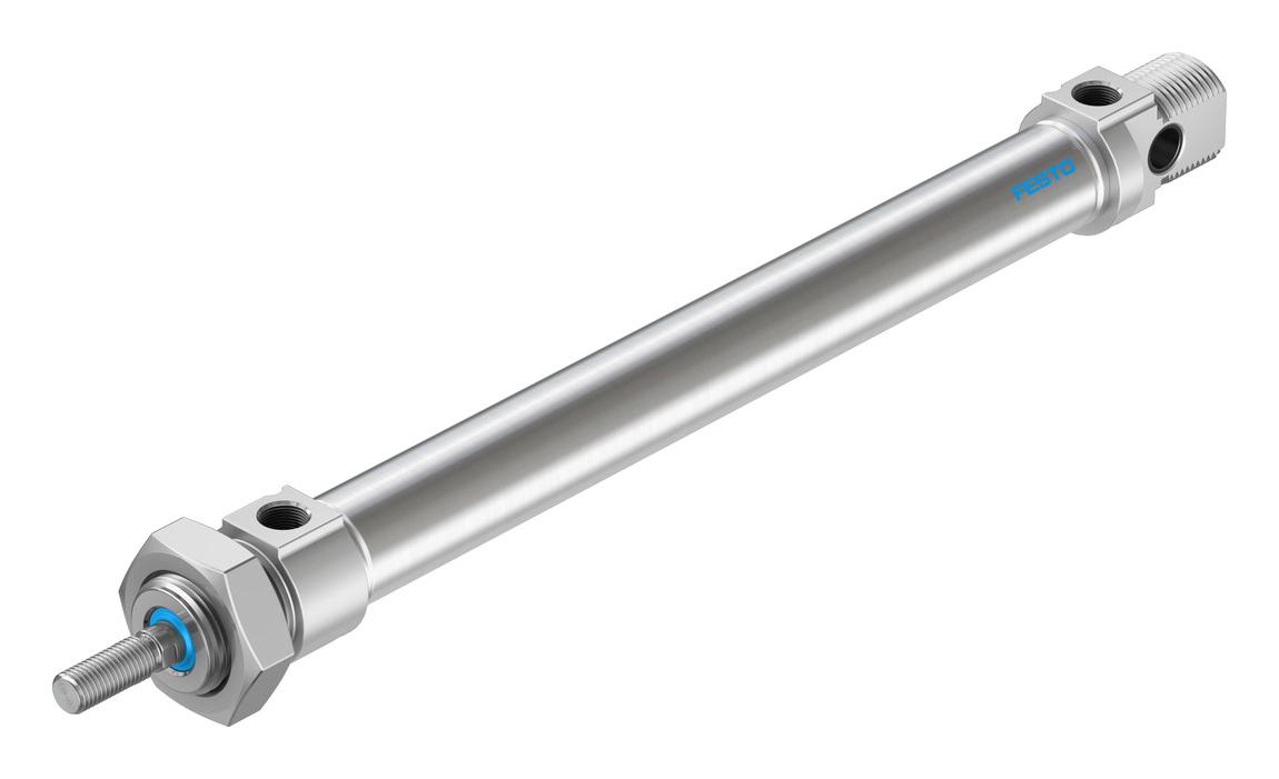 Festo Dsnu-20-160-Ppv-A Cylinder, Dbl Acting, 20mm, 10Bar, 160mm