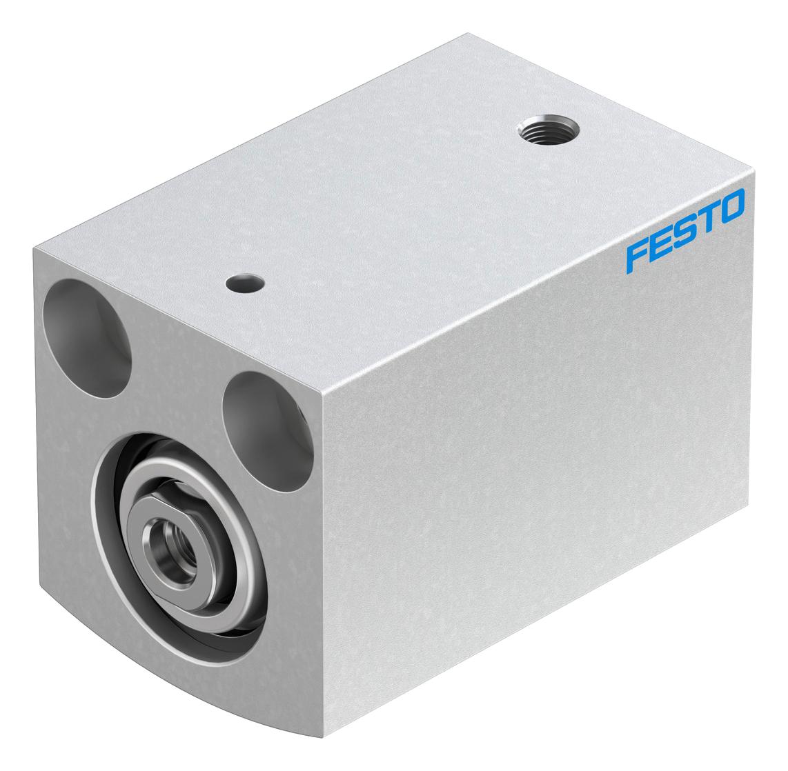 Festo Aevc-20-25-I-P Cylinder, Sgl Acting, 20mm, 10Bar, 25mm